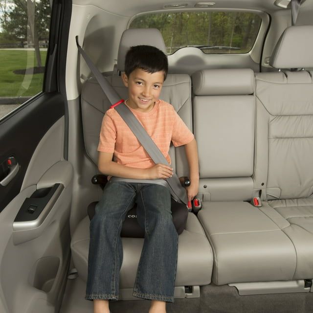 Cosco Rise LX Booster Car Seat, Fossil Black EasyOptionXY LLC