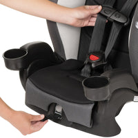 Evenflo Chase Plus 2-in-1 Booster Car Seat (Huron Black) EasyOptionXY LLC