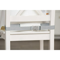 Regalo Baby Basics Booster, Ages 6 Months & Up, Secure 3 Point Safety Harness, Baby Booster Seat, White EasyOptionXY LLC