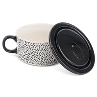 Thyme & Table Stoneware 23oz Dot Soup Mug EasyOptionXY LLC
