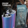TAL Stainless Steel Tumbler 25 oz, Purple Rainbow EasyOptionXY LLC