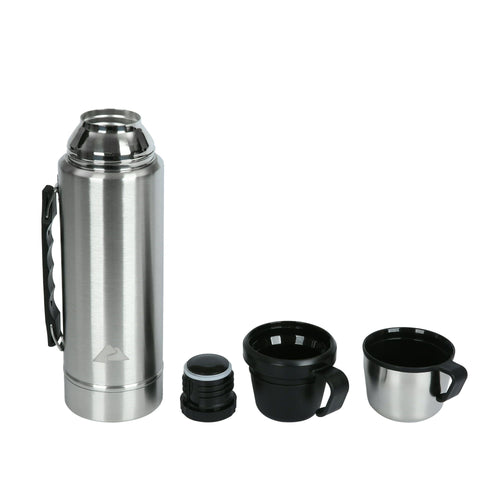 Ozark Trail 1.1 Liter (37.1954 fl oz) Double Wall Thermos Set with Cup EasyOptionXY LLC
