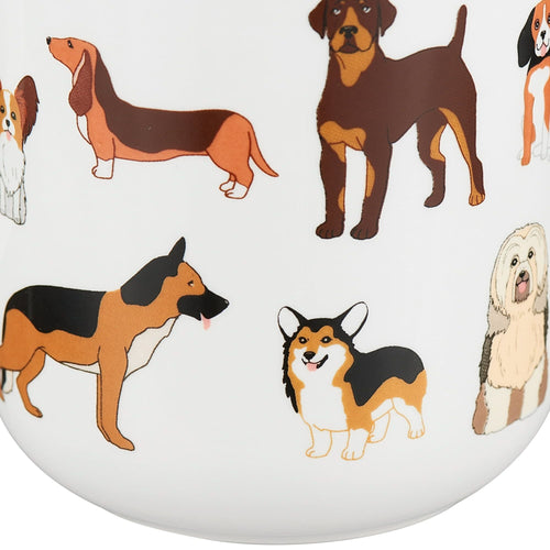 Mainstays 16.06-Oz Stoneware Dog Mug, White EasyOptionXY LLC