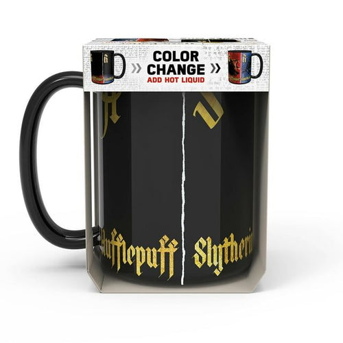 Zak Designs Harry Potter Color Change 15 Ounce Mug, Gryffindor, Hufflepuff, Ravenclaw, and Slytherin EasyOptionXY LLC