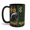 Zak Designs Harry Potter Color Change 15 Ounce Mug, Gryffindor, Hufflepuff, Ravenclaw, and Slytherin EasyOptionXY LLC