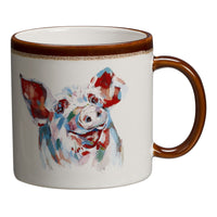Mainstays Farm Pig Sculpted Mug, 19.27 Ounces EasyOptionXY LLC
