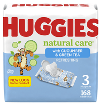 Huggies Natural Care Refreshing Baby Wipes; Cucumber Scent; 56 Count EasyOptionXY LLC