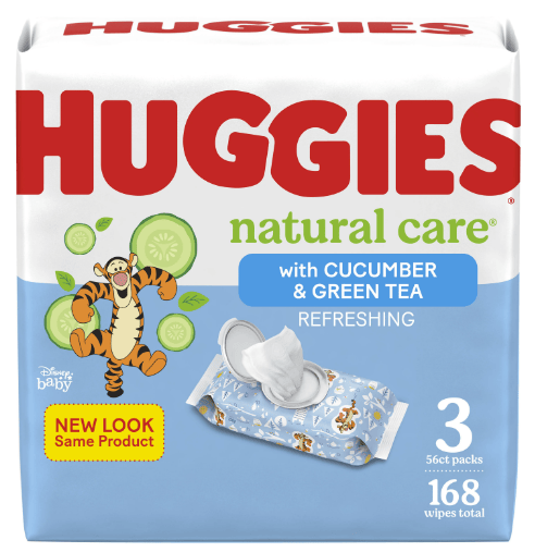 Huggies Natural Care Refreshing Baby Wipes; Cucumber Scent; 56 Count EasyOptionXY LLC