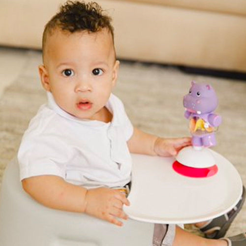 Bumbo Baby Infant Soft Foam Floor Seat with Adjustable Harness, Cool Gray EasyOptionXY LLC