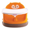 Infantino Grow-with-Me 4-in-1 Lightweight Feeding Booster Seat, Unisex 4-48 Months, Orange Fox EasyOptionXY LLC