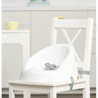 Regalo Baby Basics Booster, Ages 6 Months & Up, Secure 3 Point Safety Harness, Baby Booster Seat, White EasyOptionXY LLC