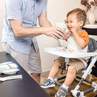 Monbebe Portable Foldable Booster, Grey EasyOptionXY LLC