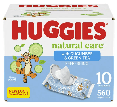 Huggies Natural Care Refreshing Baby Wipes; Cucumber Scent; 560 Count EasyOptionXY LLC