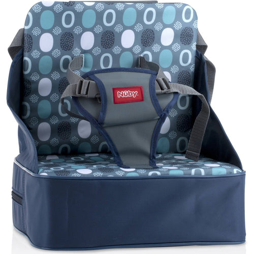 Nuby Easy Go Booster Seat with Adjustable Safety Straps and Harness, Blue, Unisex EasyOptionXY LLC