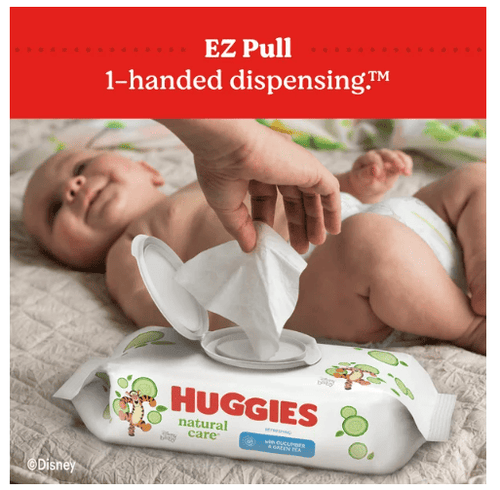 Huggies Natural Care Refreshing Baby Wipes; Cucumber Scent; 560 Count EasyOptionXY LLC