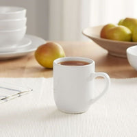 Mainstays Glazed White Stoneware, 12 oz Mug EasyOptionXY LLC