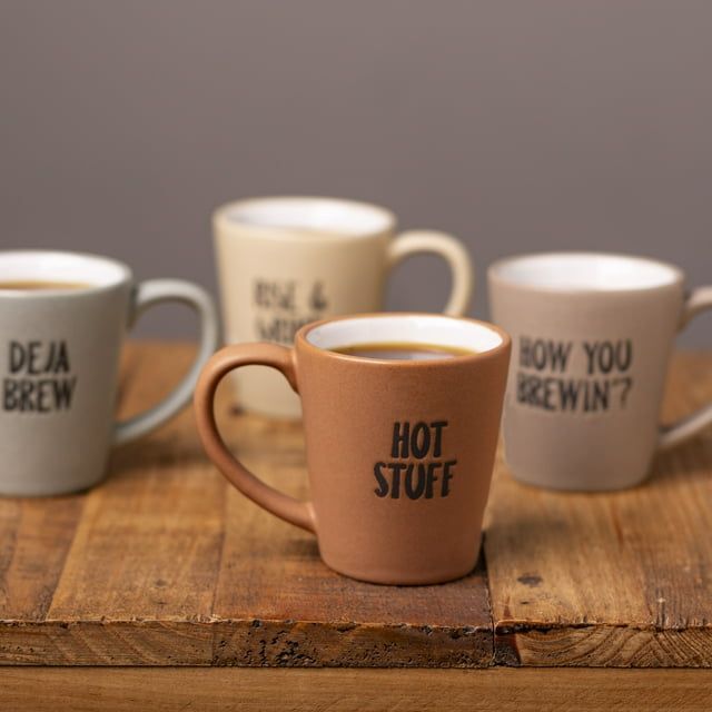 Home Essential Assorted Stoneware Espresso Mugs, 3 fl oz EasyOptionXY LLC