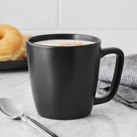 Mainstays Alessandra Matte Black Stoneware Mug, 14 oz EasyOptionXY LLC