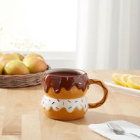 Mainstays Sprinkled Donut Sculpted Mug, 17.92 oz EasyOptionXY LLC