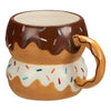 Mainstays Sprinkled Donut Sculpted Mug, 17.92 oz EasyOptionXY LLC