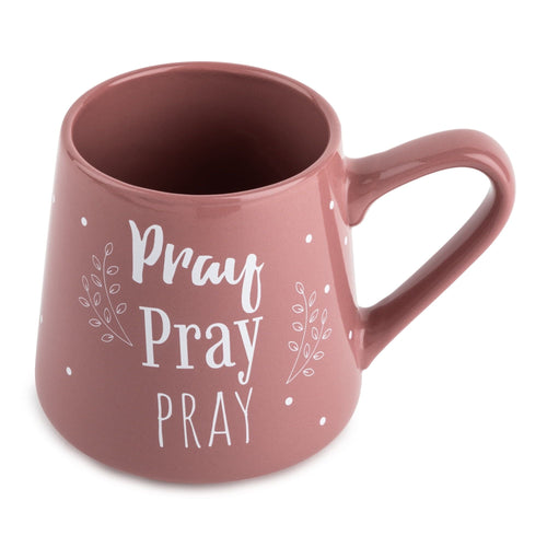 Thyme & Table Pray Ceramic Coffee Mug, 16 fl oz EasyOptionXY LLC