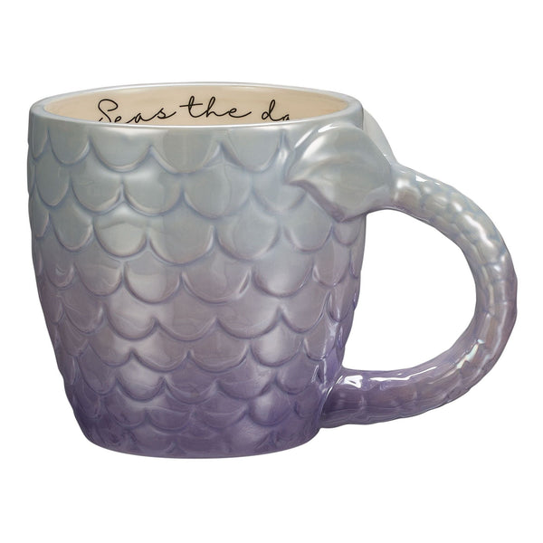 Mainstays Ocean Mermaid Sculpted Mug, 16.91 oz EasyOptionXY LLC