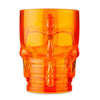 Halloween 19 oz Skull Beer Mug, Orange, Plastic, Partyware, Way to Celebrate EasyOptionXY LLC