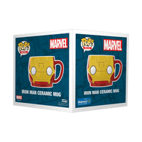 Funko Pop! Mug: Marvel - Iron Man Ceramic Mug 16oz (Walmart Exclusive) EasyOptionXY LLC