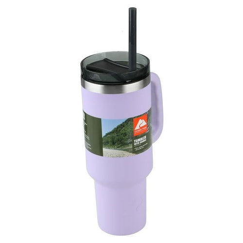 Ozark Trail 40 oz Vacuum Insulated Stainless Steel Tumbler Purple EasyOptionXY LLC