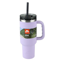Ozark Trail 40 oz Vacuum Insulated Stainless Steel Tumbler Purple EasyOptionXY LLC
