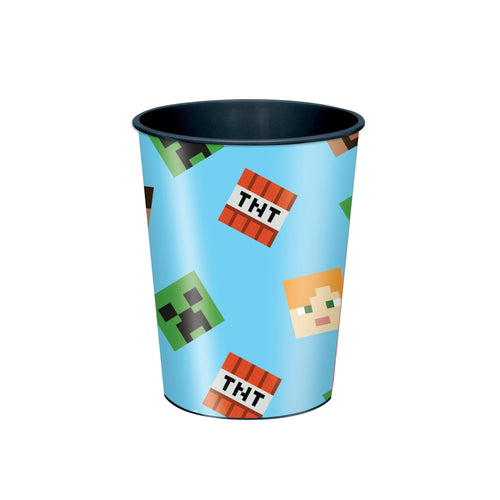Minecraft Party Plastic Cup, 16 fl oz, 1ct EasyOptionXY LLC