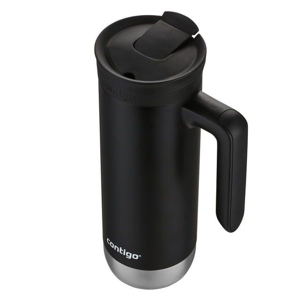 Contigo Huron 2.0 Stainless Steel Travel Mug with SNAPSEAL Lid and Handle in Black, 20 fl oz. EasyOptionXY LLC
