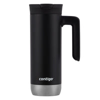 Contigo Huron 2.0 Stainless Steel Travel Mug with SNAPSEAL Lid and Handle in Black, 20 fl oz. EasyOptionXY LLC