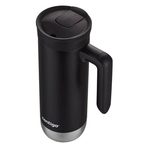 Contigo Huron 2.0 Stainless Steel Travel Mug with SNAPSEAL Lid and Handle in Black, 20 fl oz. EasyOptionXY LLC