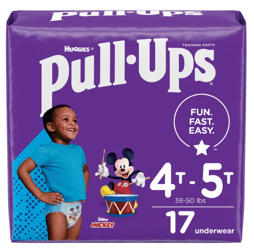 Pull-Ups Boys' Potty Training Pants Size 6; 4T-5T; 17 Ct EasyOptionXY LLC
