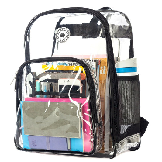 K-Cliffs Unisex Heavy Duty Clear Backpack EasyOptionXY LLC