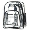 K-Cliffs Unisex Heavy Duty Clear Backpack EasyOptionXY LLC
