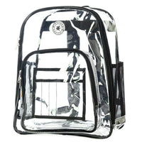 K-Cliffs Unisex Heavy Duty Clear Backpack EasyOptionXY LLC