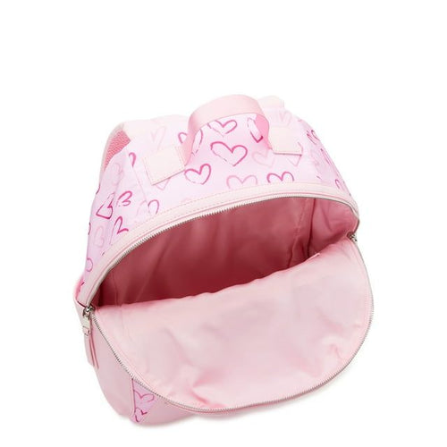 Madden NYC Juniors Dome 17' Laptop Backpack with Pouch, Pink Heart EasyOptionXY LLC