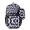 Wonder Nation Children's Backpack with Lunch Box and Pencil Case 3-Piece Set Black and White Twisted Check EasyOptionXY LLC