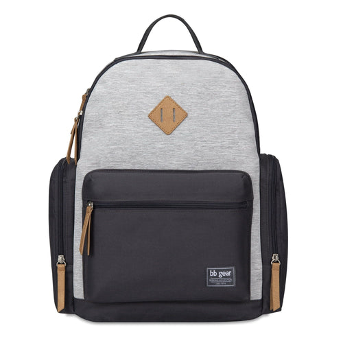 BB Gear Stonescape Backpack Diaper Bag Grey EasyOptionXY LLC