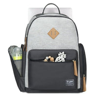 BB Gear Stonescape Backpack Diaper Bag Grey EasyOptionXY LLC