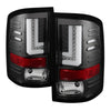 Spyder GMC Sierra 14-16 LED Tail Lights Black ALT-YD-GS14-LBLED-BK OffRoadUSA.com