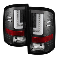 Spyder GMC Sierra 14-16 LED Tail Lights Black ALT-YD-GS14-LBLED-BK OffRoadUSA.com