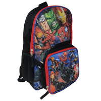 Avengers Spider-Man Thor Hulk 16" Backpack & Insulated Lunch Bag Marvel EasyOptionXY LLC