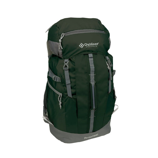 Outdoor Products Arrowhead 47 Ltr Hiking Backpack, Rucksack, Unisex, Green, Adult, Teen EasyOptionXY LLC
