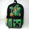 Minecraft School Backpack Set for Kids with Lunch Bag -16 Inch Multicolor Shoulder Bag EasyOptionXY LLC