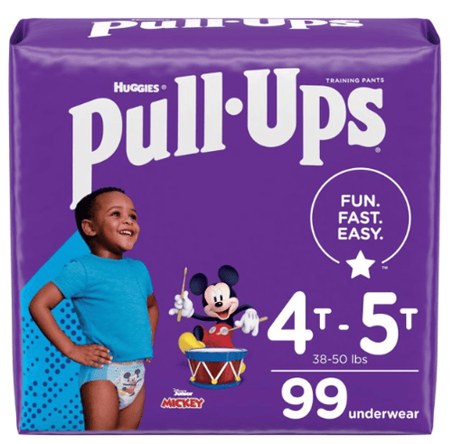 Pull-Ups Boys' Potty Training Underwear Size 6; 4T-5T; 99 Ct EasyOptionXY LLC
