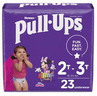 Pull-Ups Girls' Potty Training Underwear Size 4; 2T-3T; 23 Ct EasyOptionXY LLC