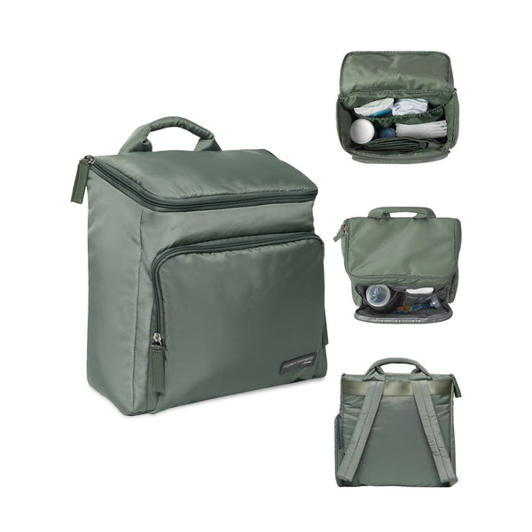 Modern Moments by Gerber Diaper Bag with Changing Station & Insulated Pocket, Green EasyOptionXY LLC
